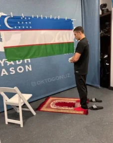 Potret Israil Madrimov...