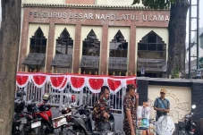 Ratusan Banser Jaga...