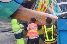 Jenazah Pilot Selandia...