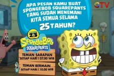 GTV Rayakan Debut Spongebob...