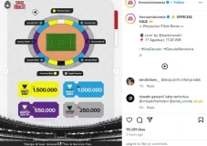 PSSI Rilis Harga Tiket...