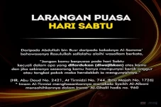 Larangan Puasa Hari...