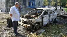 Tentara Ukraina Bakar...