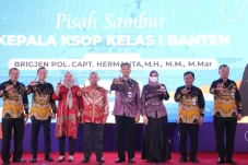 Pisah Sambut di Kemenhub,...