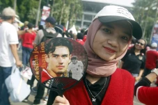 Suporter Timnas Indonesia...