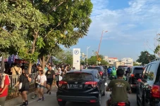 Arus Lalin Menuju JIS...
