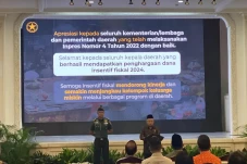 Wapres Pamitan saat...