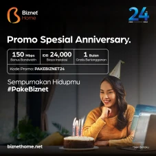 Rayakan Hari Jadi ke-24,...
