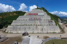 Progres Capai 96%, Bendungan...