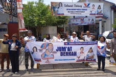Sosialisasi Paslon Respati-Astrid,...