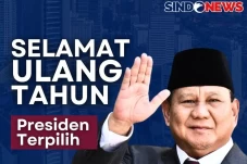 Prabowo Ulang Tahun...
