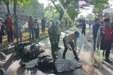 Tragis! Pemotor Pejuang...