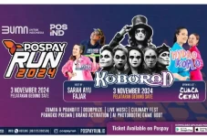 Pospay Run 2024 di Bandung,...