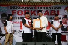 Dapat Dukungan Forkkabi,...