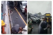 Picu Kecelakaan di Tol...