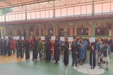 Ratusan Siswa SD di...