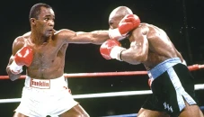 Marvin Hagler vs Sugar...