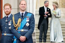 Pangeran Harry dan William...
