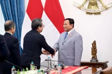 Prabowo Bertemu Delegasi...
