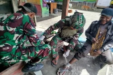 Prajurit Yonif 509 Kostrad...