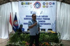 Ketua KSPSI Jumhur Hidayat...