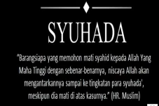 Apa Arti Syuhada dan...