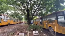 Waduh, Puluhan Bus Sekolah...