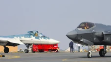 Jet Tempur Su-57 Rusia...