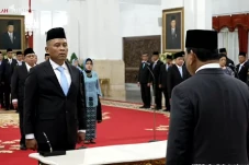 Resmi, Prabowo Lantik...