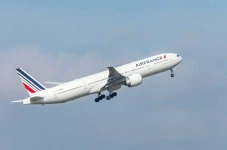 Pesawat Air France Terbang...