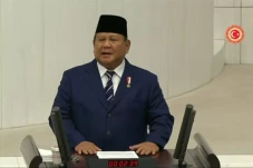 Prabowo Pidato Bahasa...