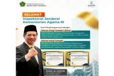 Itjen Kemenag Raih 2...