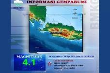 Gempa Dangkal Bogor...