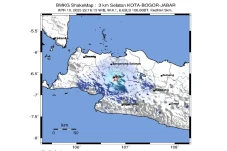 Gempa M4,1 Guncang Bogor,...