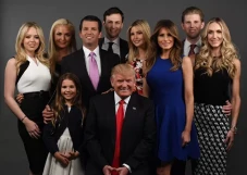 Keluarga Donald Trump...