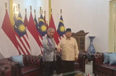 Prabowo Sambut Wakil...