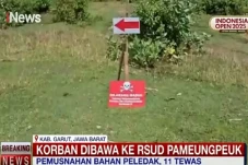 Lokasi Ledakan Amunisi...