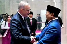 Prabowo dan PM Australia...