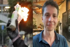 Pria Ini Hendak Bakar...