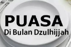 Jadwal Puasa Dzulhijjah...