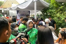 Momen Pengemudi Wanita...