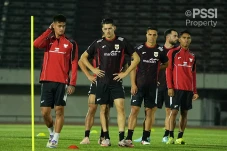 Latihan Perdana Timnas...