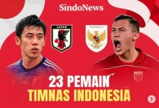 Susunan Pemain Jepang...