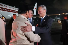 Momen Presiden Prabowo...