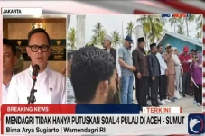 Polemik 4 Pulau Aceh-Sumut,...