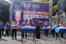 Bea Cukai Kudus Musnahkan...