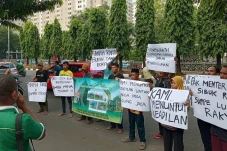 LBH Ansor Dampingi Transmigran...