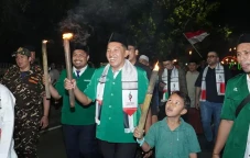Gelar Pawai Obor Kemanusiaan,...