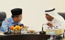 Sambut Wamenhaj Saudi,...