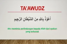 Taawudz, Bacaan Singkat...